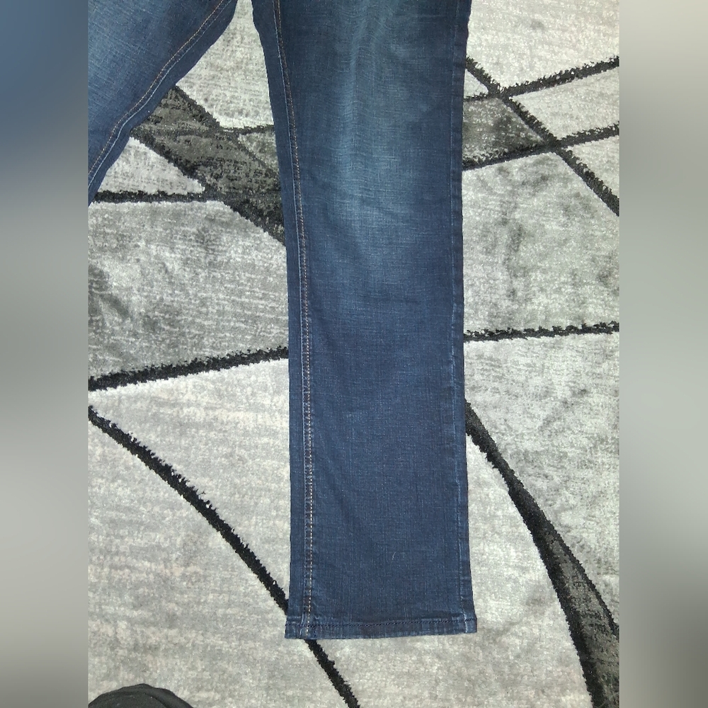 NWT Urban Star Size 36 X 32 Blue Stretch Relaxed Fit Straight Leg Jeans! - Picture 5 of 13